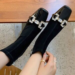 🆕 Vintage Patent Ankle Boots